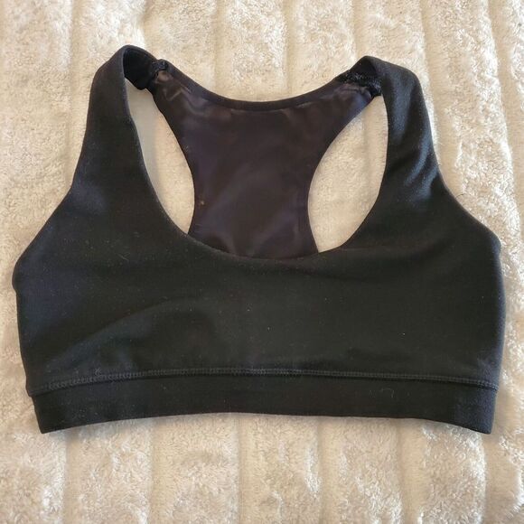Bally Other - Bally Sports Bra Black Mesh Womens 32C 34B